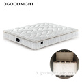 Matelas pliable en tissu de bordure de matelas ODM sommier matelassé pour hôtel domestique